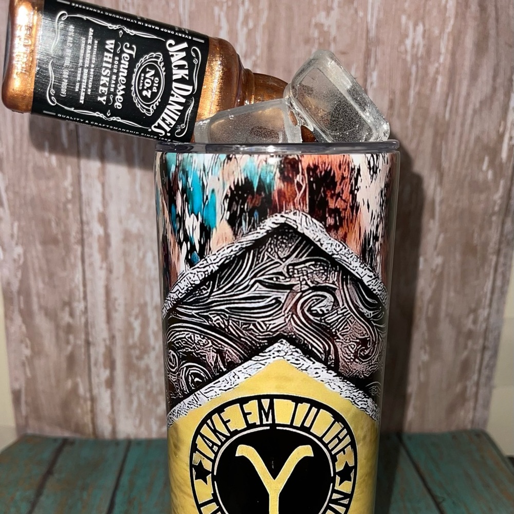 Custom Yellowstone Tumbler!